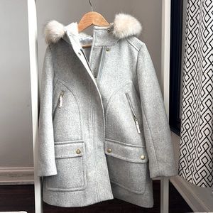 JCrew Girls Chateau Parka in Wool